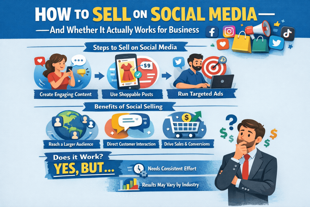 How to Sell on Social Media — And Whether It Actually Works for Busines